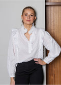 Maya Blouse - Pure White