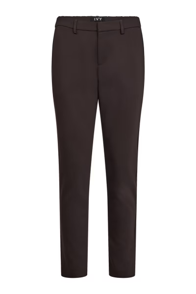Alice MW Pant - Dark Toffee Brown