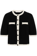 GZalpha Contrast Kofta - Black/Ivory Comb