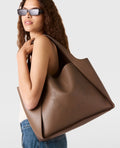 Logo Large Tote Bag - Ash