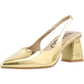 Biamaralyn Slingback Patent - Gold