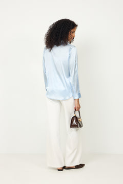 Leia Blouse - Light Blue