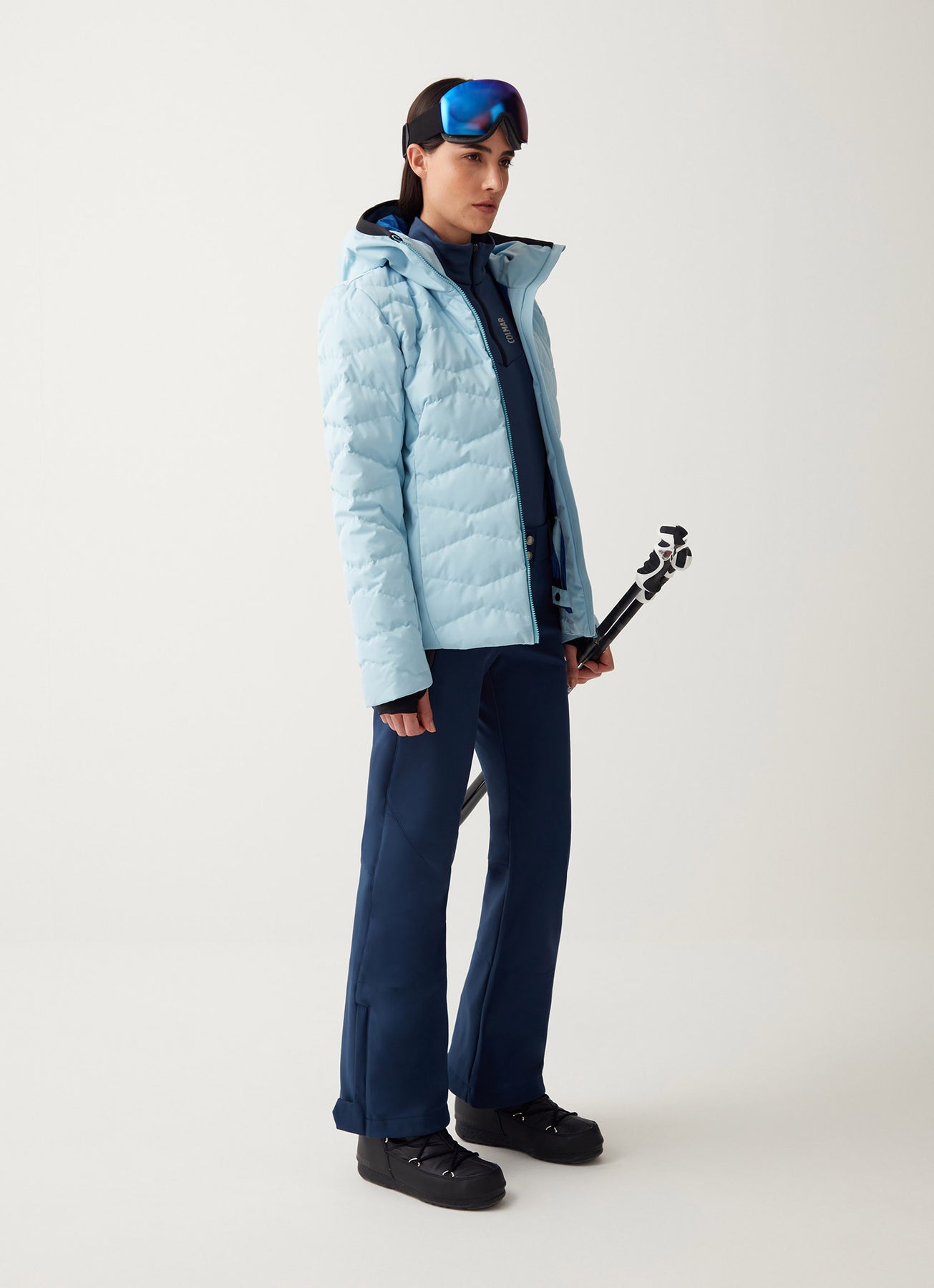 0283 Softshell Ski Pants - Airforce