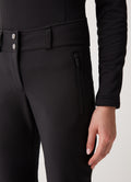 0283 Softshell Ski Pants - Black