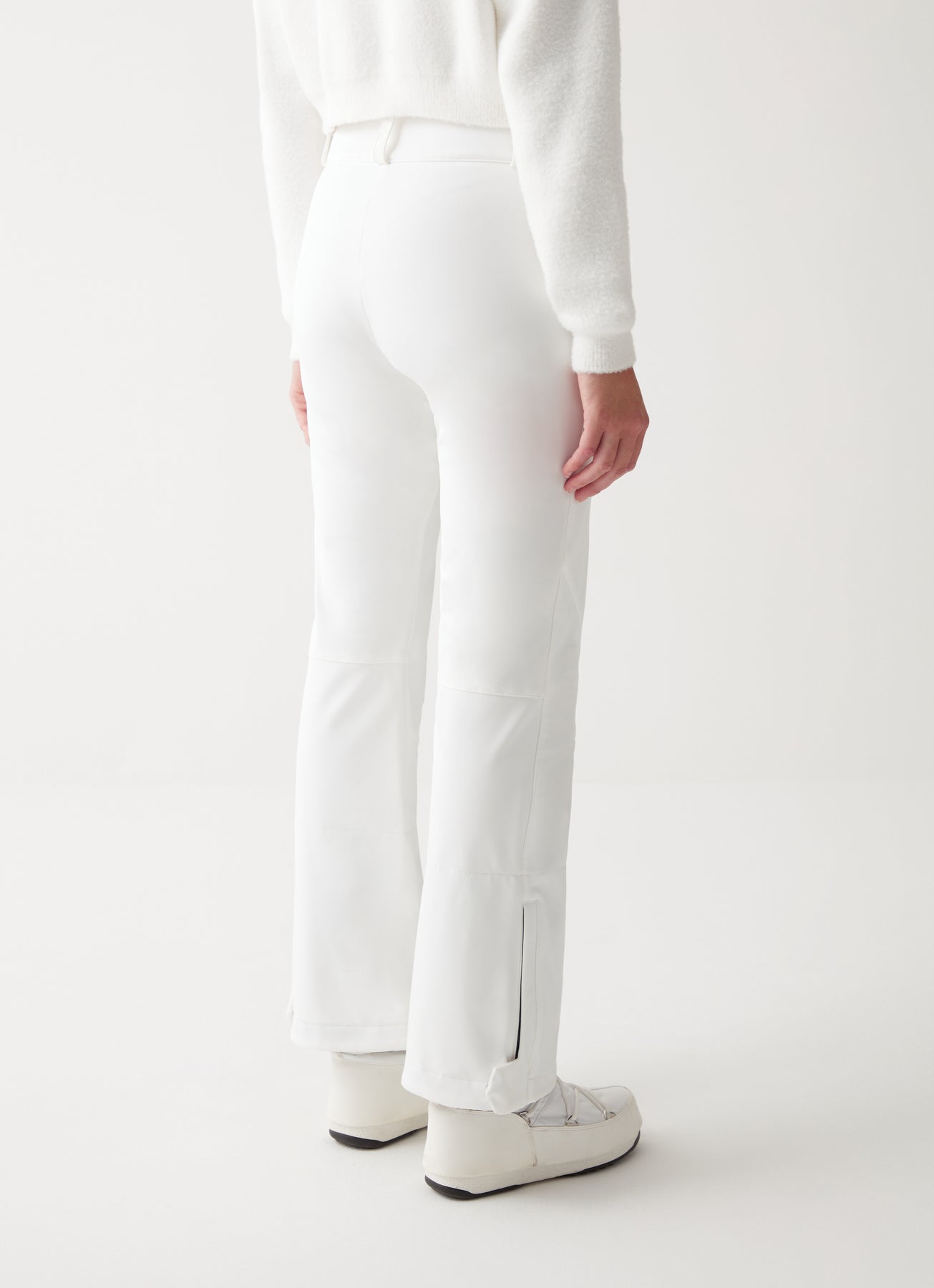 0283 Softshell Ski Pants - White
