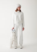 0283 Softshell Ski Pants - White
