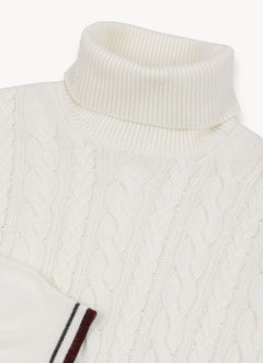 4488 Mens Sweater - White