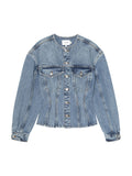 The Nipped Collarless Jacket - Umbria