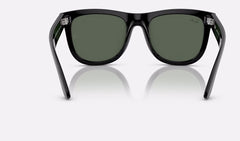 Wayfarer Reverse - Green Polished Black
