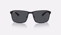 RB3721 - Matte Black On Black - 0