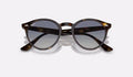 RB2180 - Light Havana - Light Grey Gradient Dark Blue