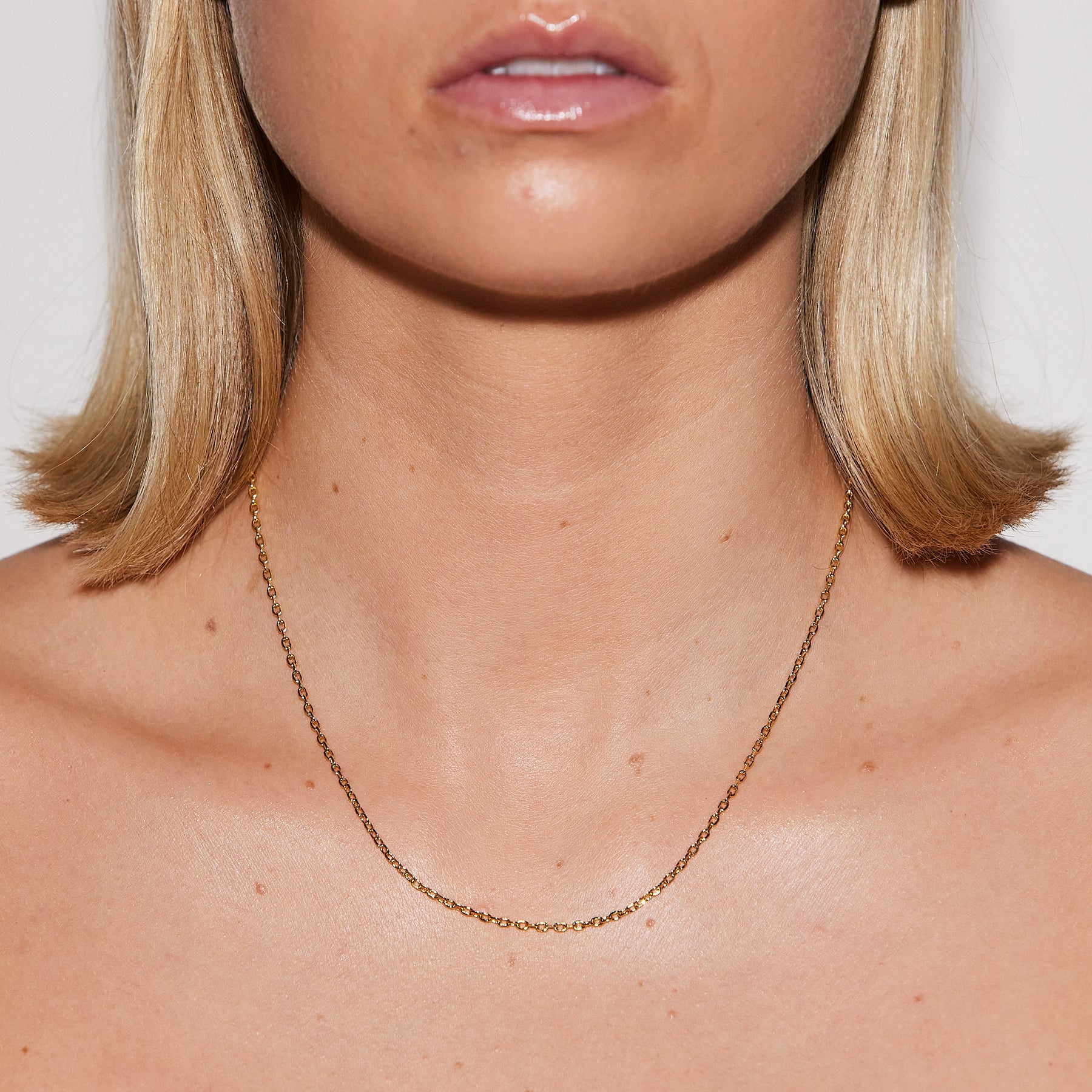 Gold Necklace - Guld