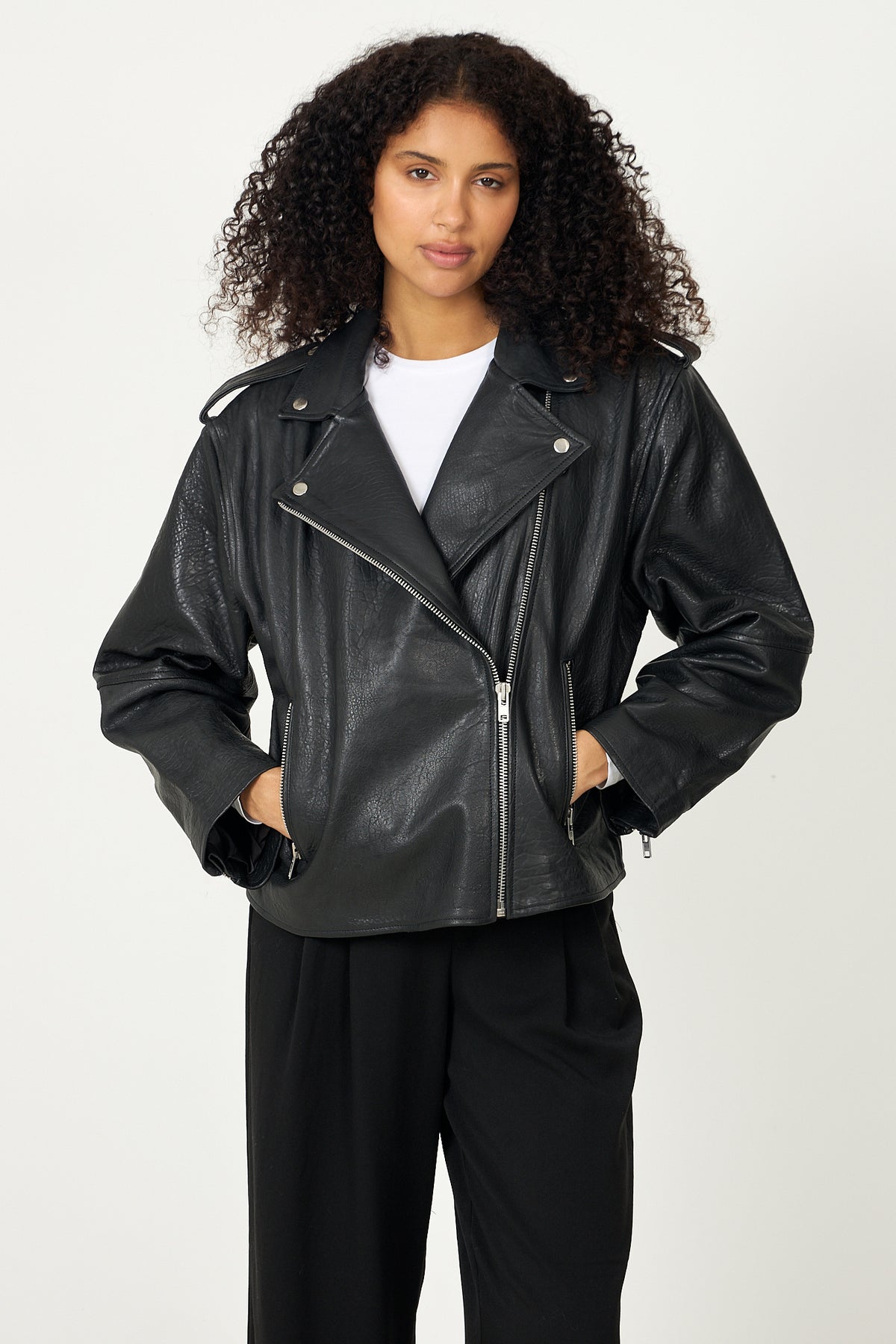 Hulla Solid Jacket - Svart