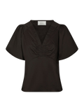 Irina Poplin Blouse - Chokladbrun