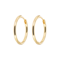 Large Hoops - Guld