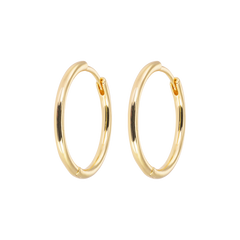 Large Hoops - Gold