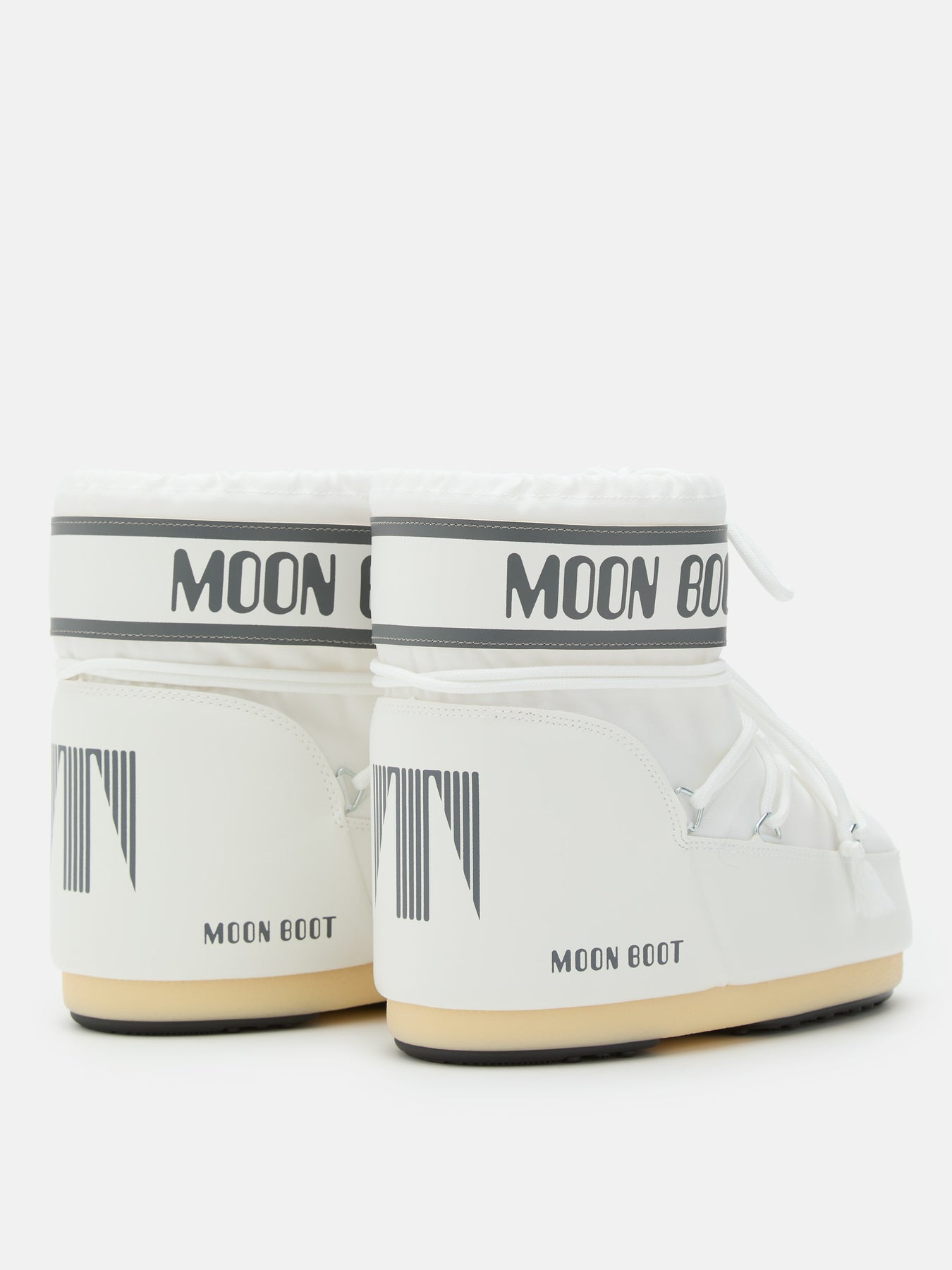Icon Low Nylon - White Mono