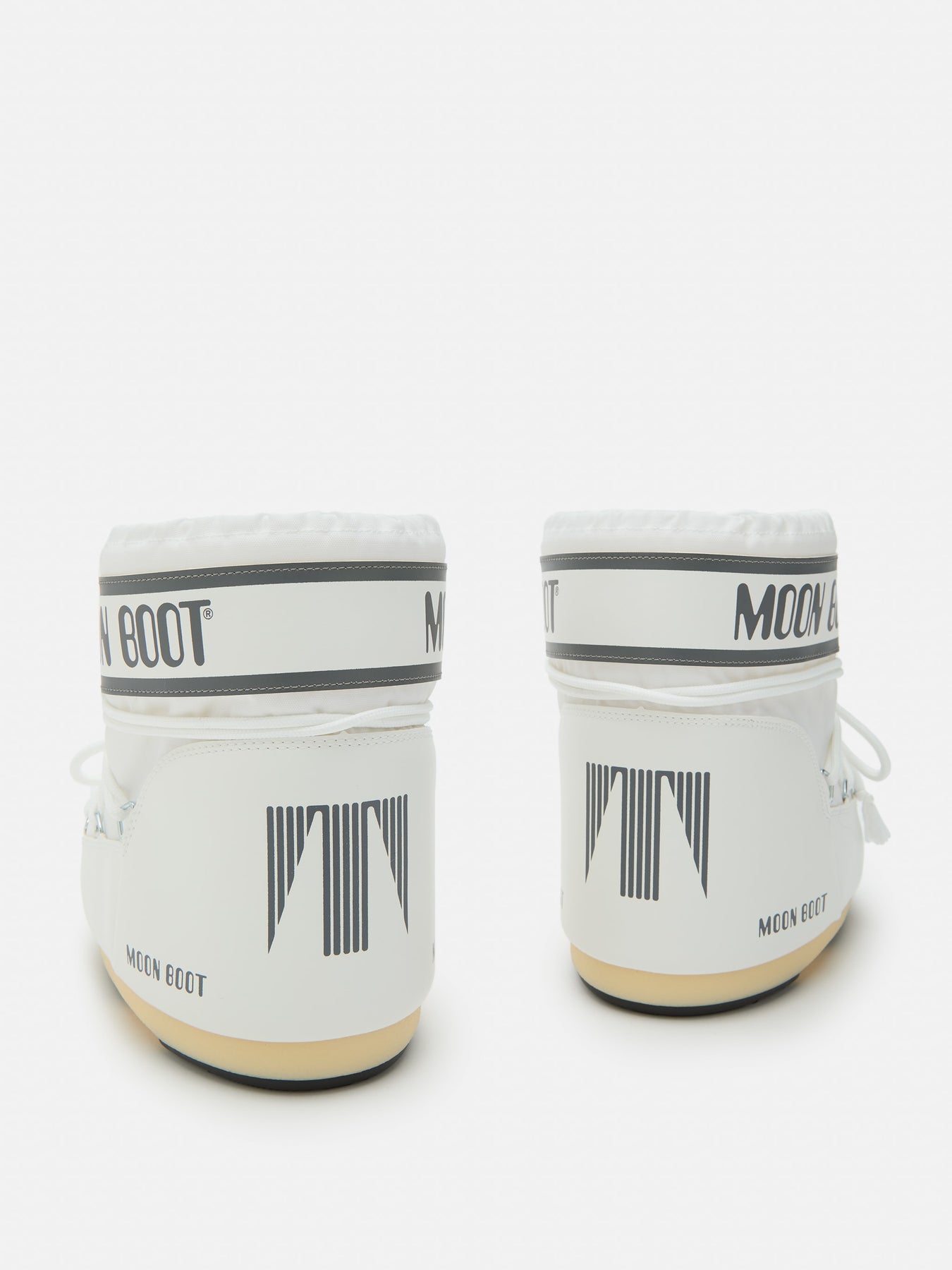 Icon Low Nylon - White Mono