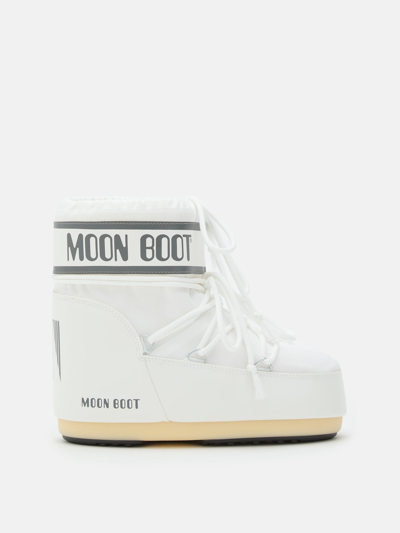 Icon Low Nylon - White Mono