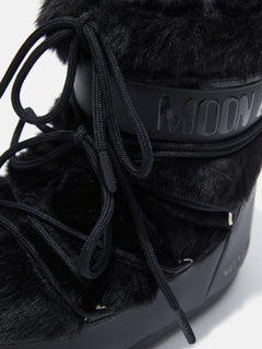 Icon Low Faux Fur - Black