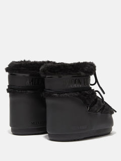 Icon Low Faux Fur - Black