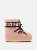 Moon Boot Icon Low Fleece - Rosa