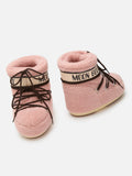 Moon Boot Icon Low Fleece - Rosa