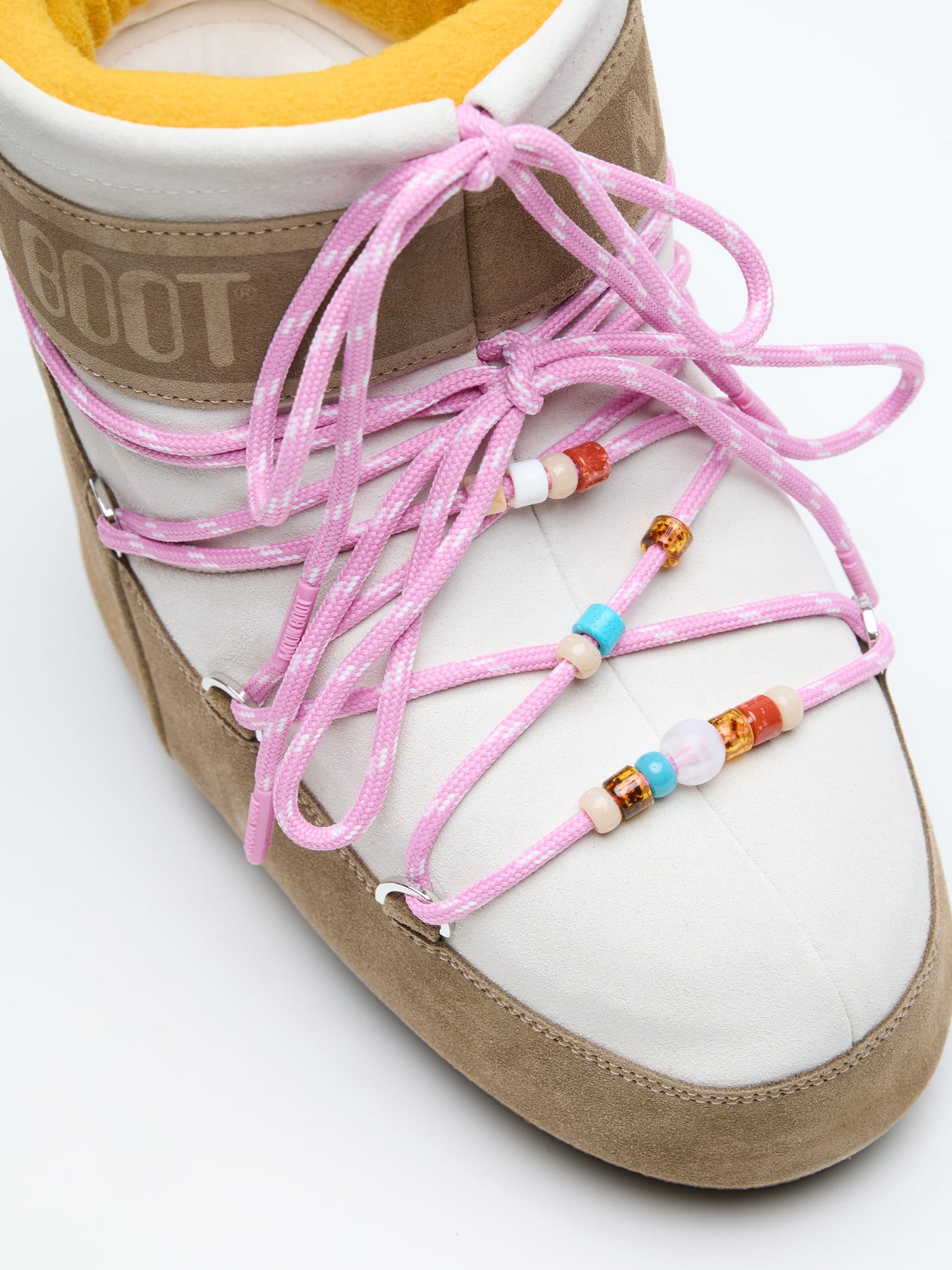 Moon Boot x Guest In Residence Icon Low - Honey/White Sand