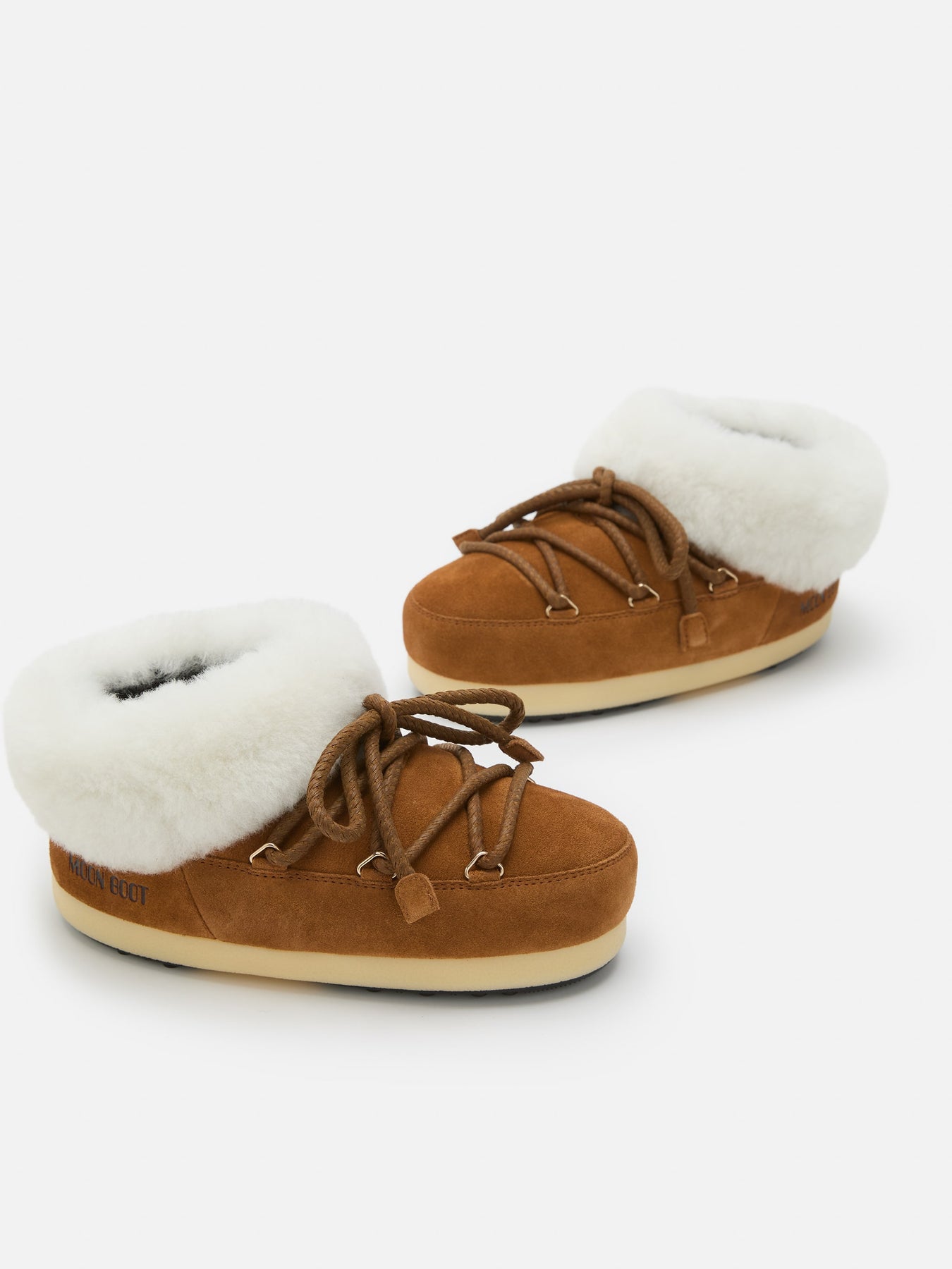 Evx Mule Suede - Cognac/Natural
