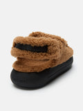 Mb Shearling Sandal - Cognac