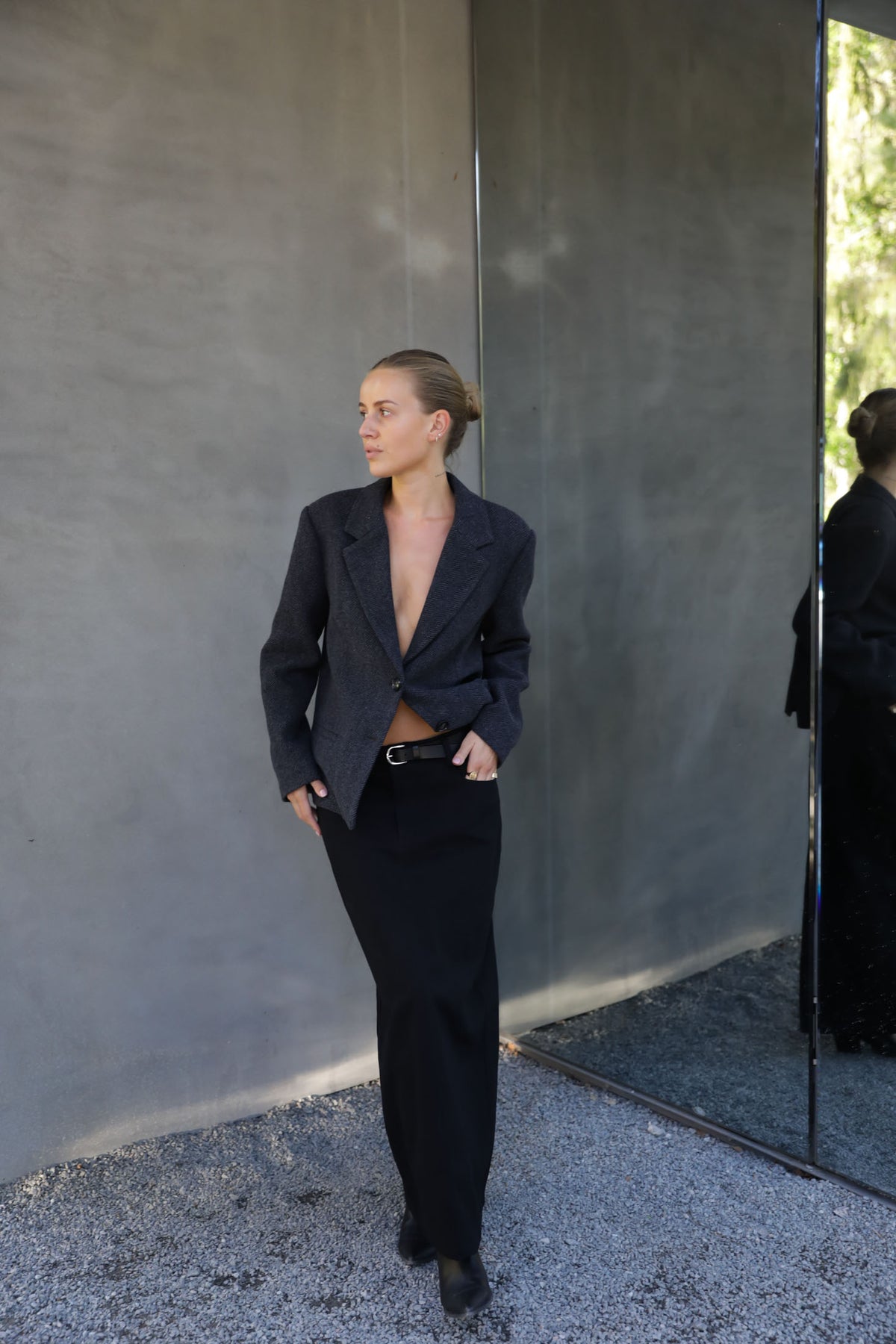 Juliette Long Skirt - Black