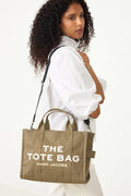 The Canvas Medium Tote - Slate Green