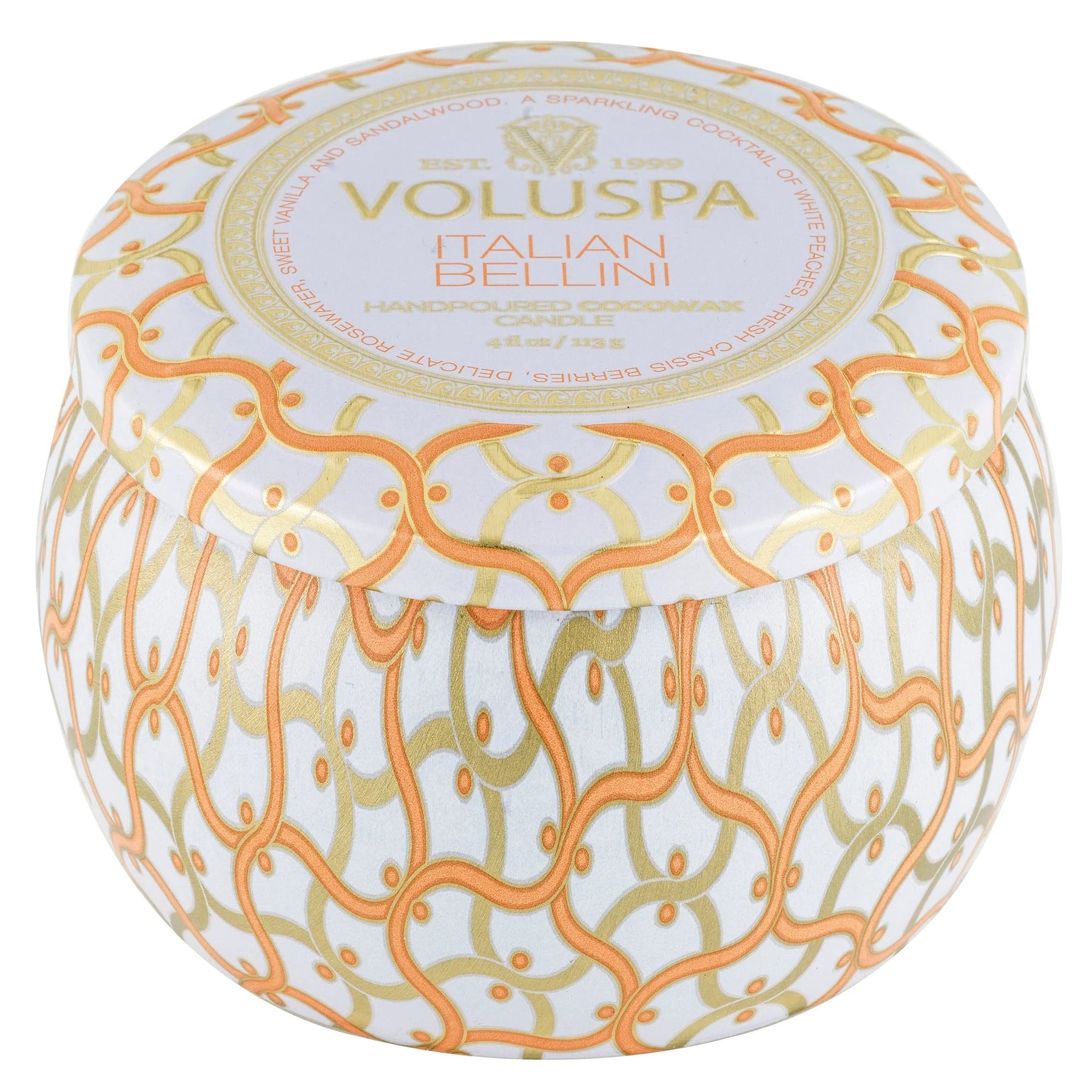 Mini Tin Candle - Italian Bellini