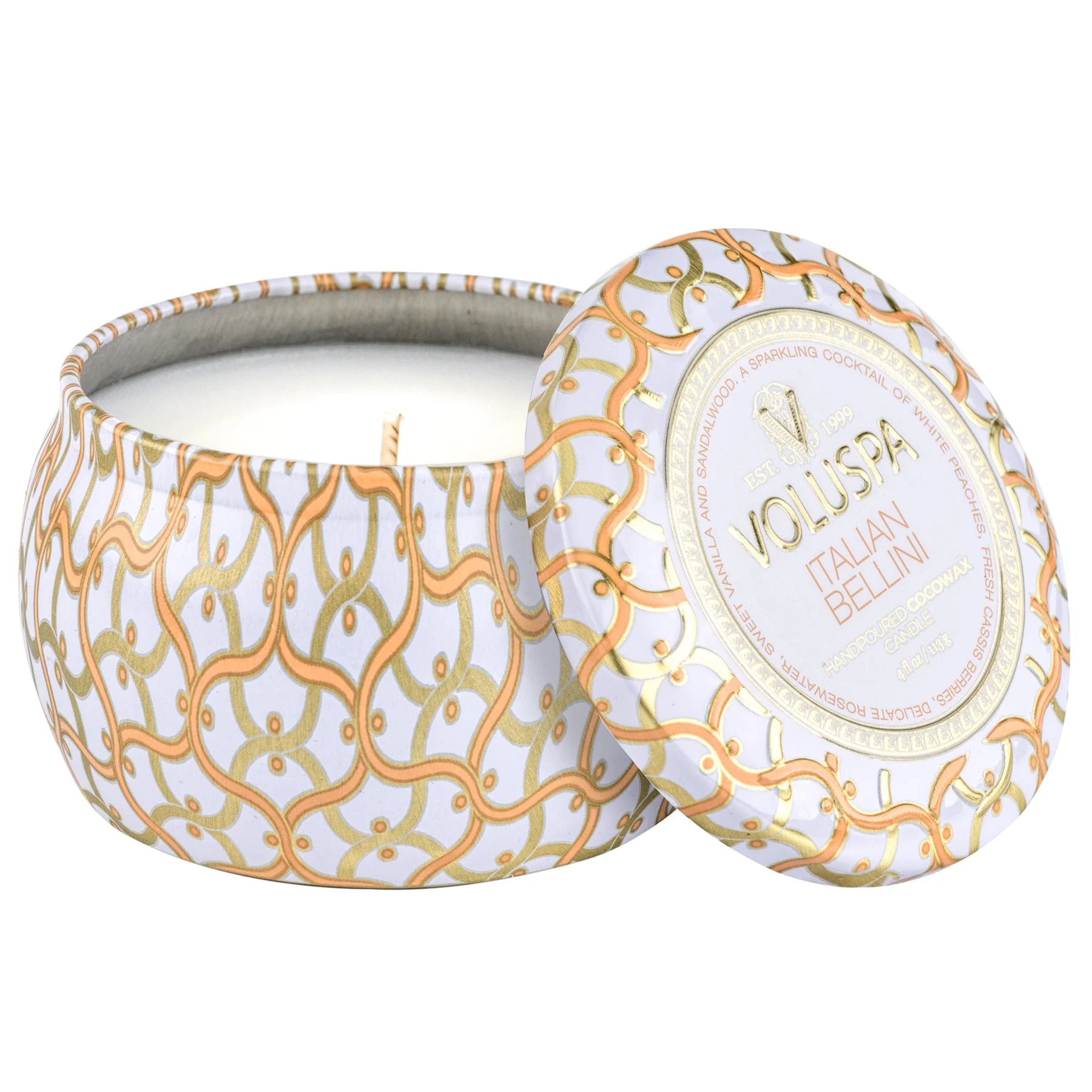 Mini Tin Candle - Italian Bellini