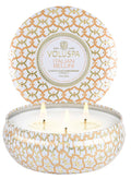 3 Wick Tin Candle - Italian Bellini