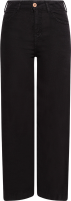 Culotte - Black Linen