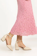 Biadevived Pump Faux Leather - Off White
