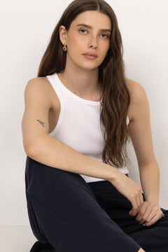 Aili Top - White