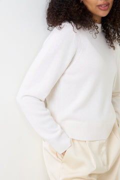 Alma Sweater - White