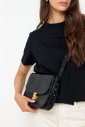 Bellissima Maxi Lizard Embossed - Noir