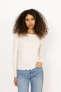 Pointella Troja Tee Ls - Vanilla Ice