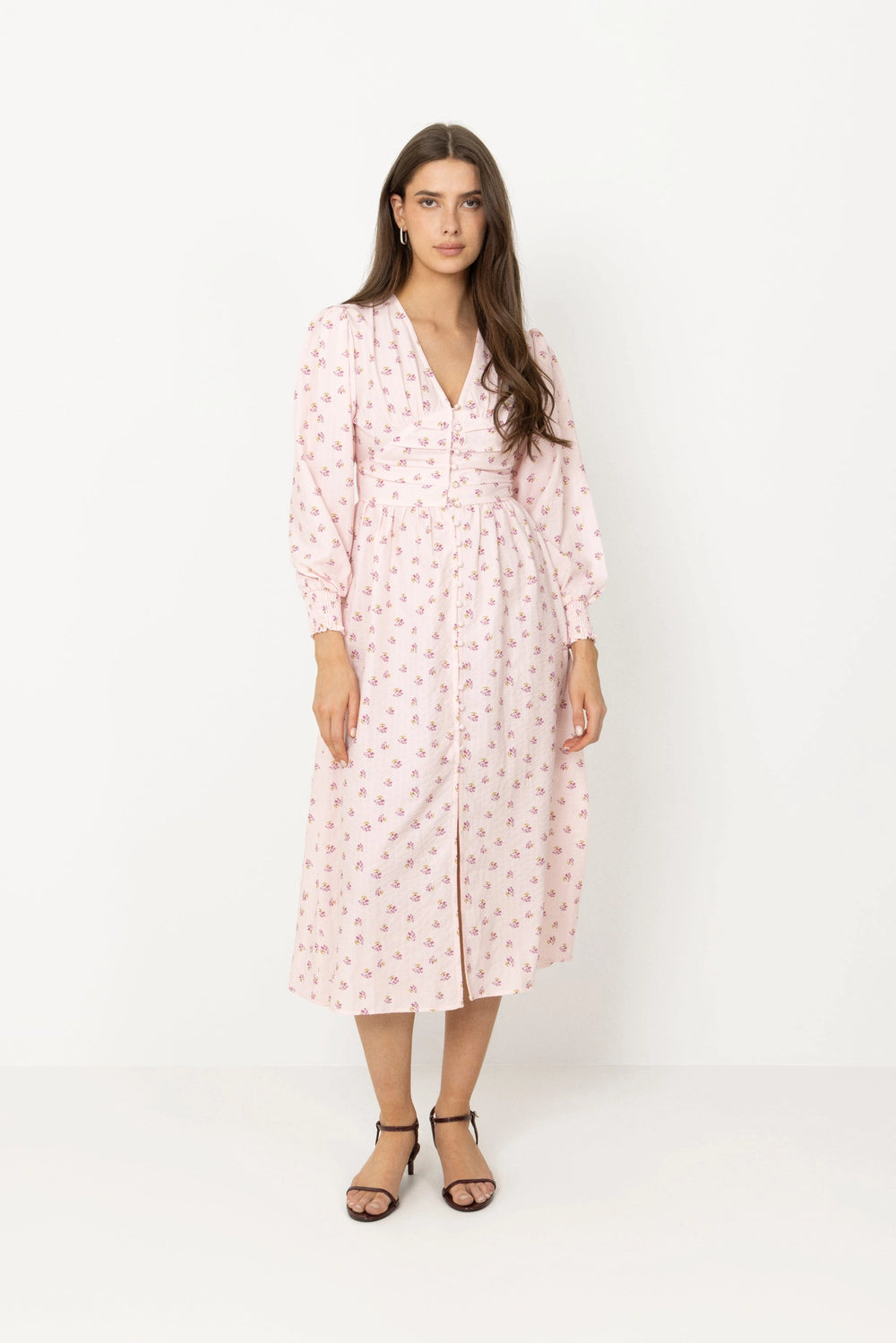Adelic Long Dress - Pink