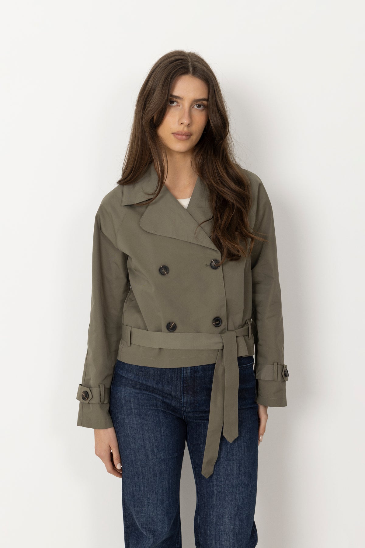 Almaic Trenchcoat - Green