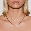 Thick Chain Necklace - Guld
