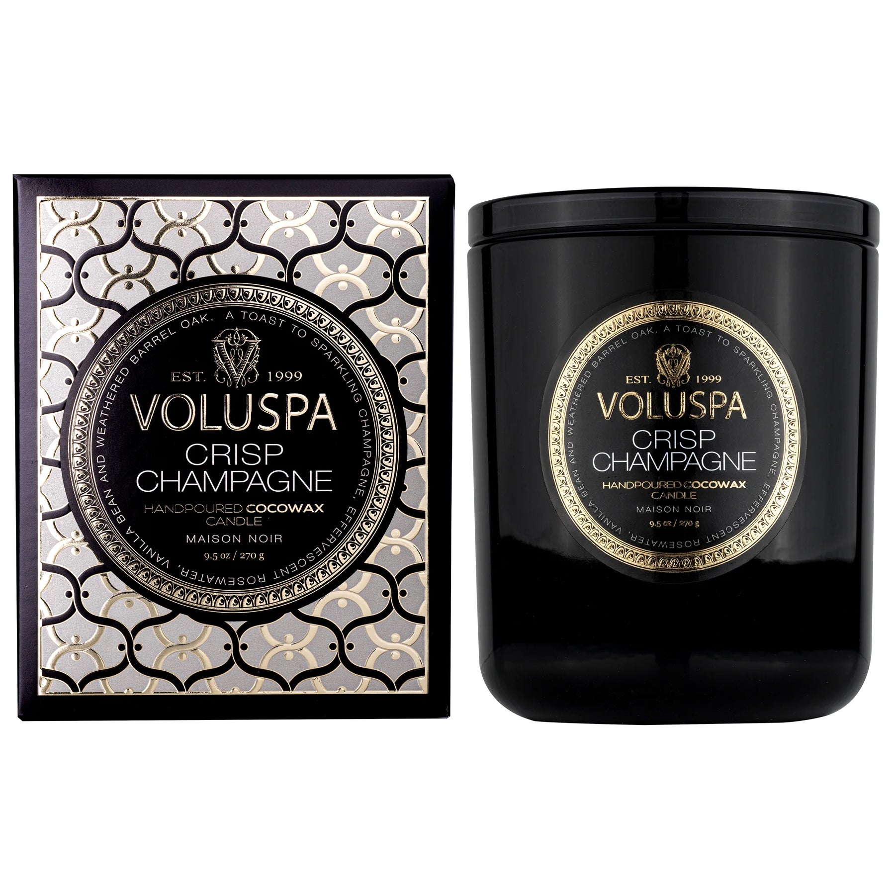 Voluspa Classic Boxed Candle - Crisp Champagne