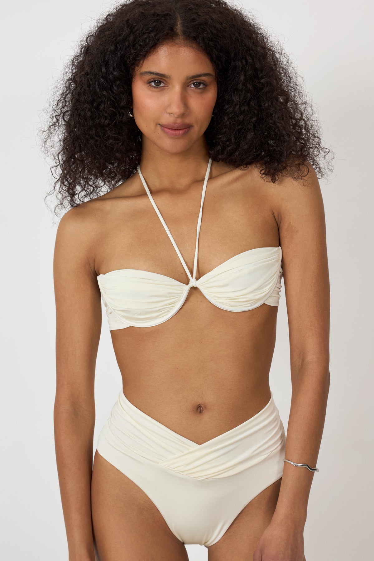 Bay Bikinitrosa - Pearl White