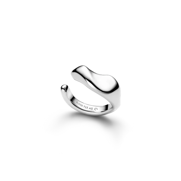Saddle Ear Cuff - Silver
