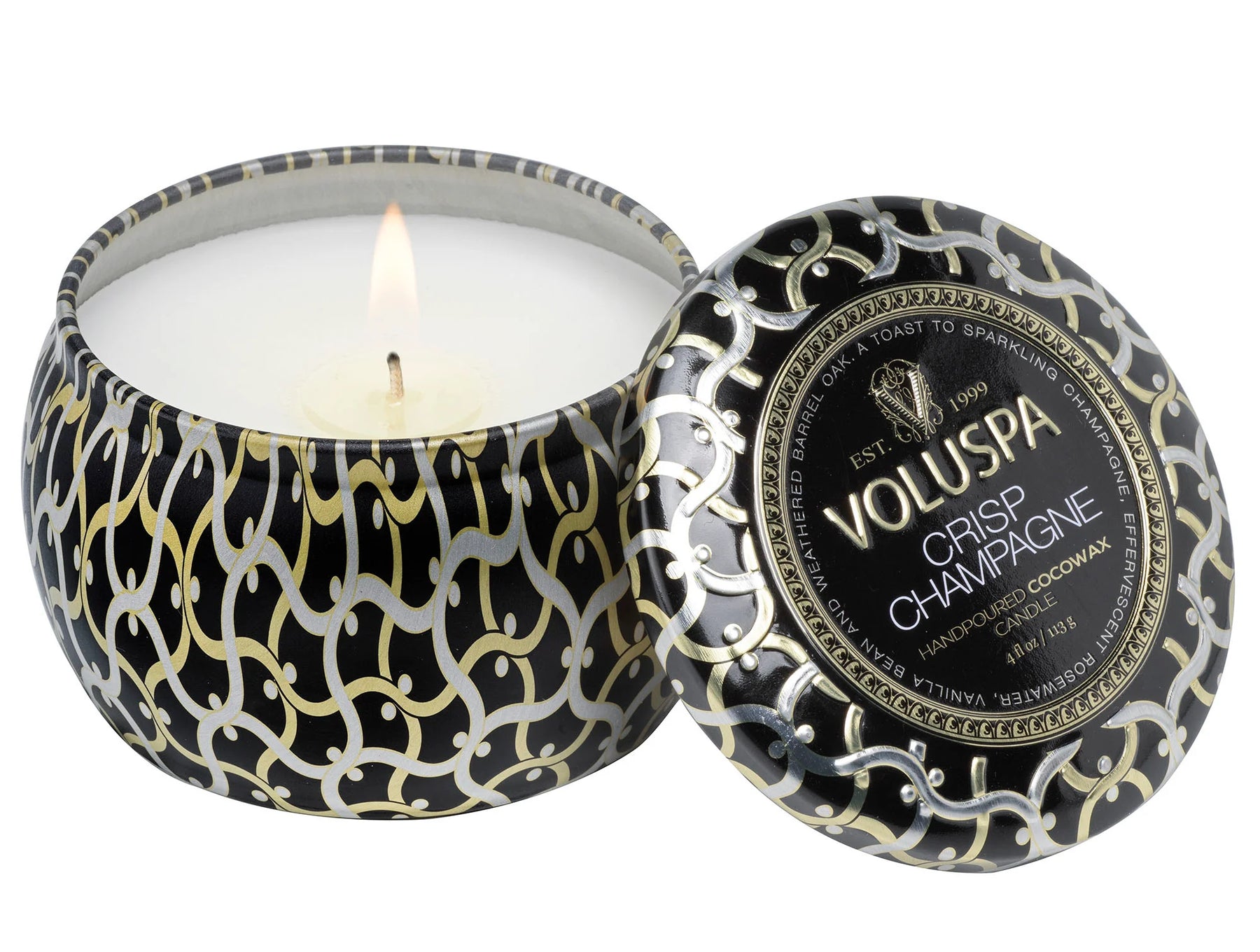 Voluspa Mini Tin Candle - Crisp Champagne