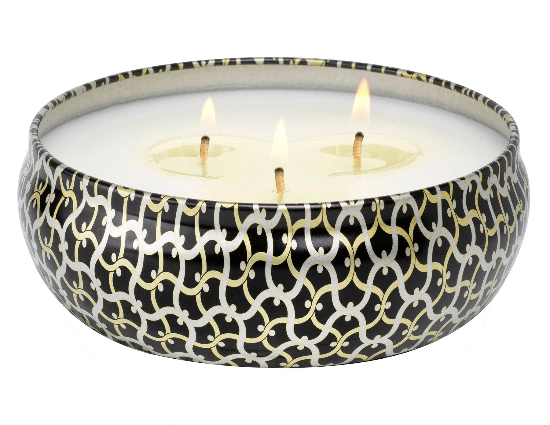 3 Wick Tin Candle - Crisp Champagne