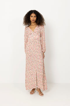 Lilith Maxi Dress - Cinthia Pink Print